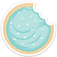 Frosted Sugar Cookie Sticker