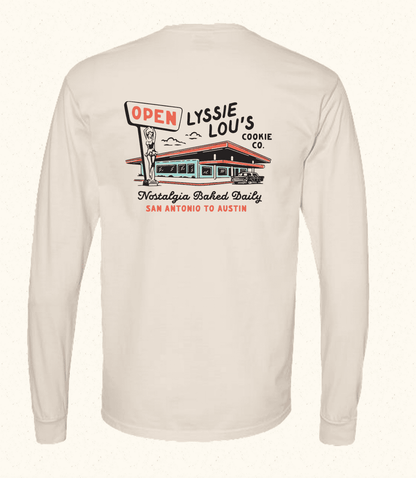 Vintage Diner Long Sleeve Tee